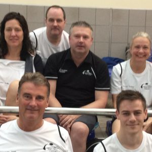 Our Masters squad at the Etwall Eagles meet